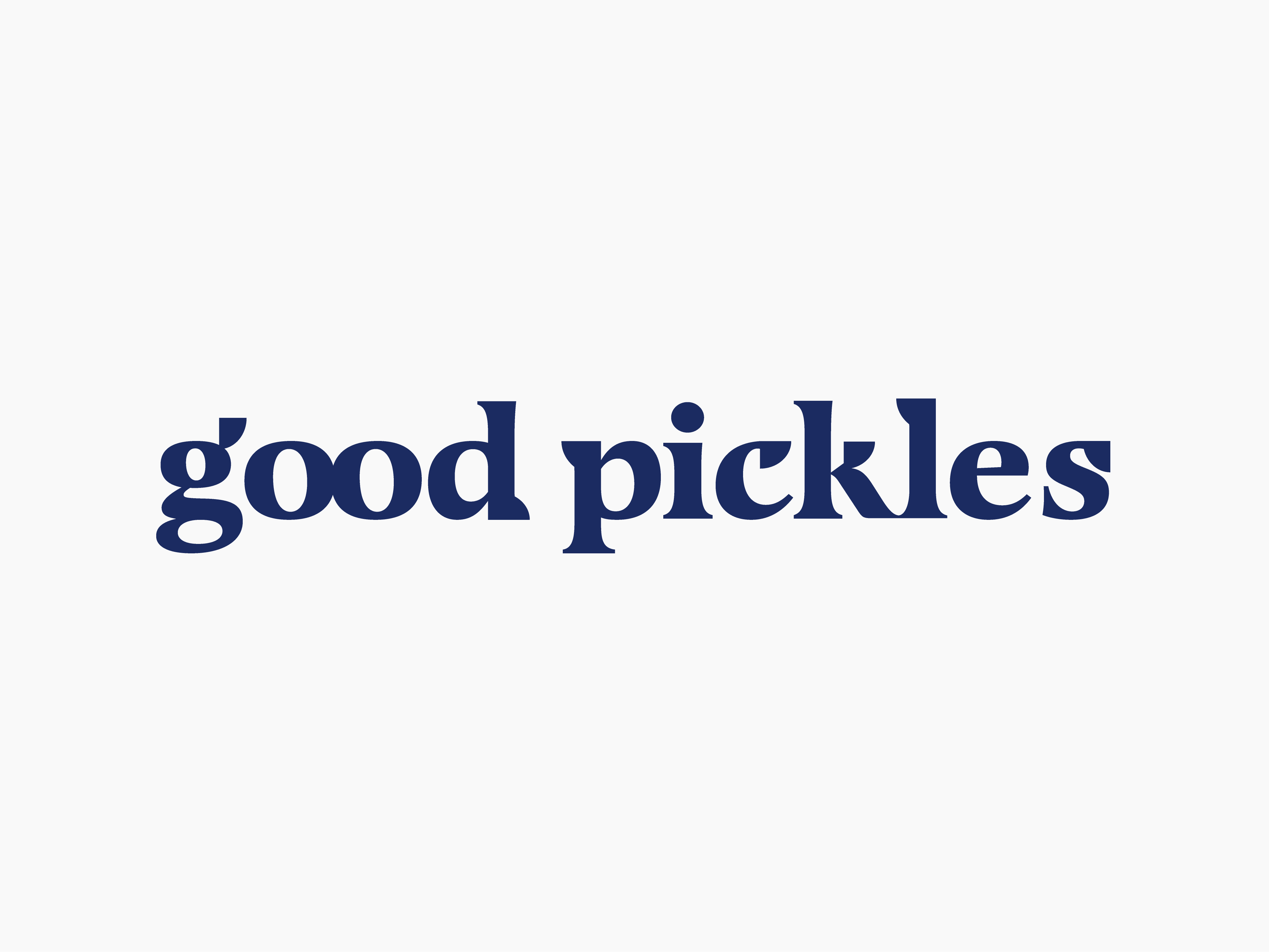 Good Pickles - Graphic,Logo