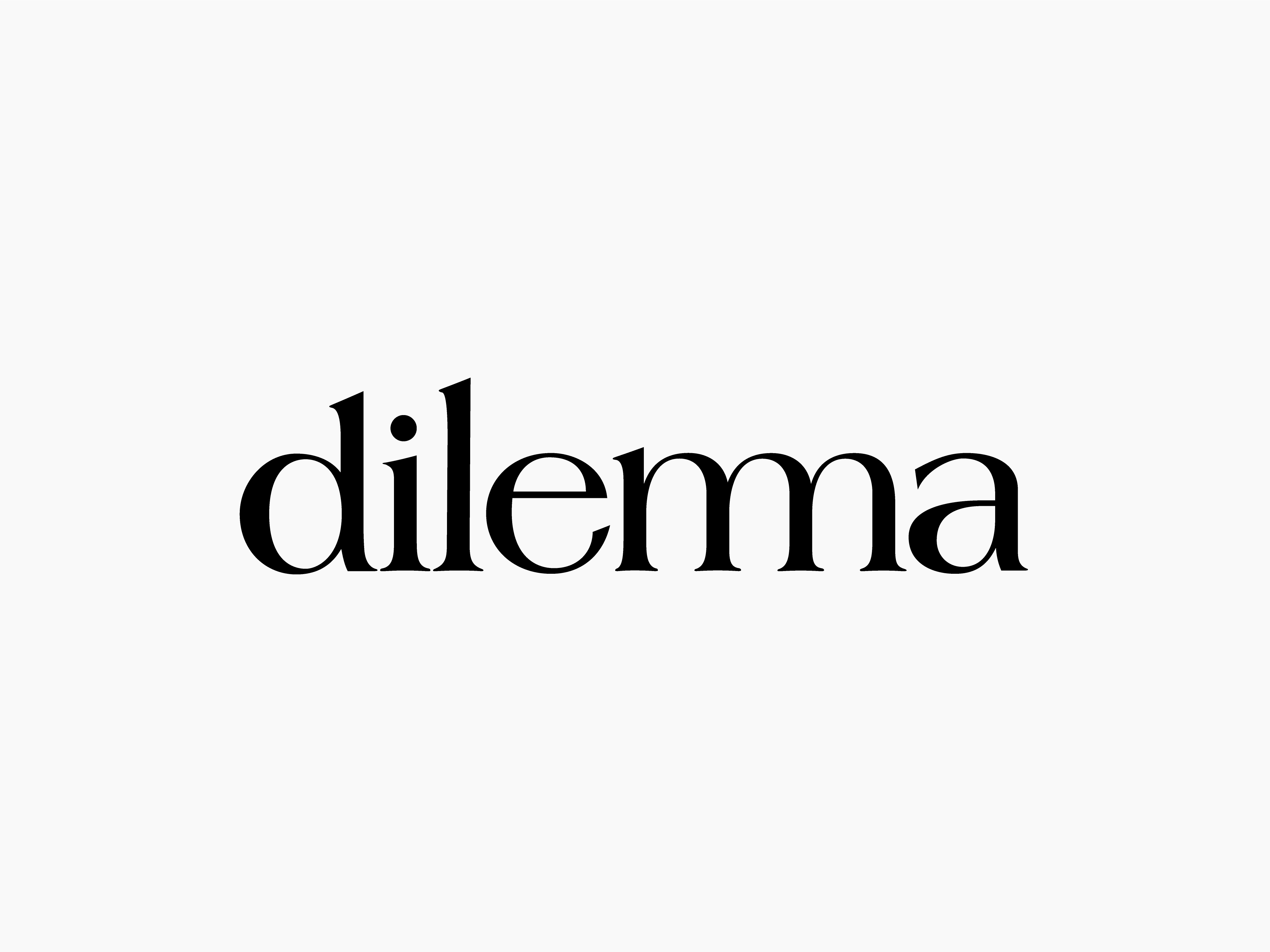 dilemma - Graphic,Logo